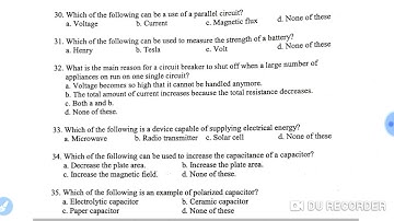 KPTCL JE EE (ELECTRICAL) PREVIOUS YEARS PAPER / OLD PAPER / ANSWER KEY