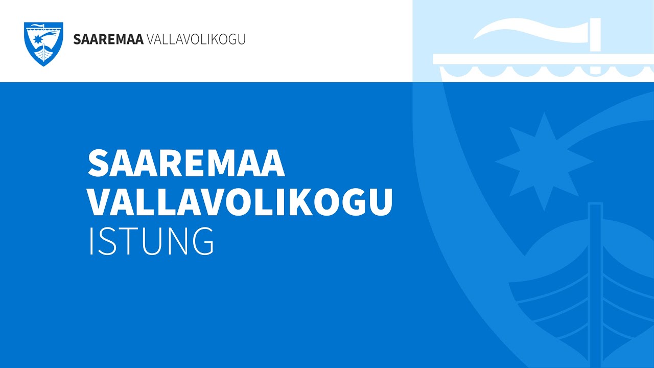 Saaremaa Vallavolikogu istung 26.02.2026
