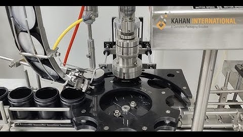 AUTOMATIC BOTTLE CAPPING MACHINE WITH CAP ELEVATOR | KAHAN