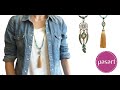 Jak zrobić naszyjnik BOHO z chwostem? Kurs DIY pasart.pl