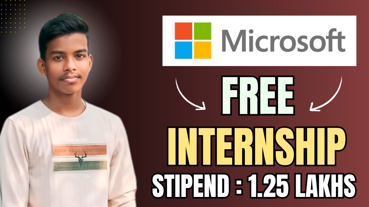 Microsoft Internship Opportunity for students || Stipend for students ...