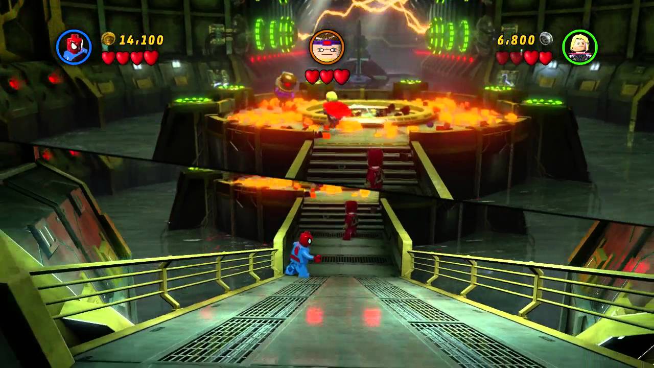 LEGO Marvel Super Heroes Chapter 10 That Sinking Feeling Walkthrough Gameplay MODOK Boss lego-marvel-super-heroes-chapter-10-that-sinking-feeling-walkthrough-gameplay-modok-boss