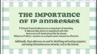 Css    IP address and Subnet Mask