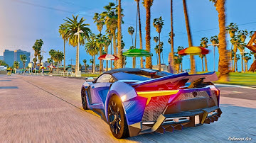 GTA V Maxed Out Settings With Ray Tracing Graphics Mod!