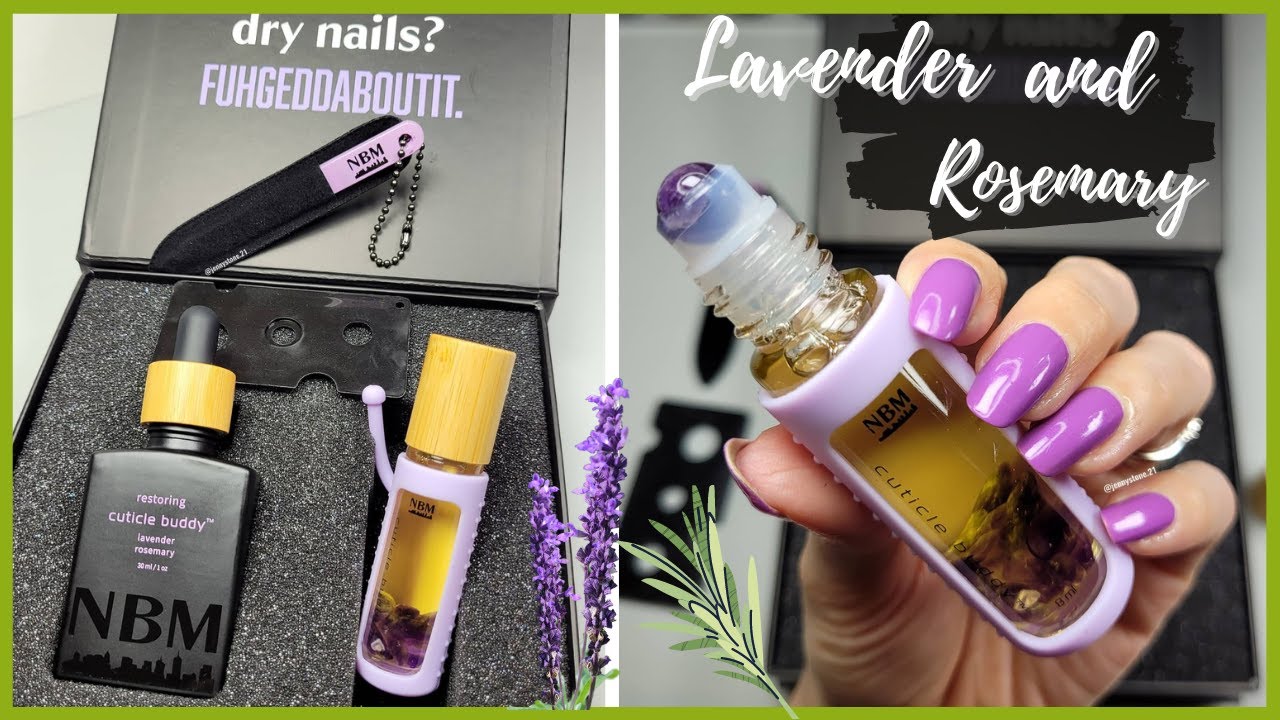 Nail Care Cuticle Buddy® by @ShopNBM Lavender & Rosemary Cuticle