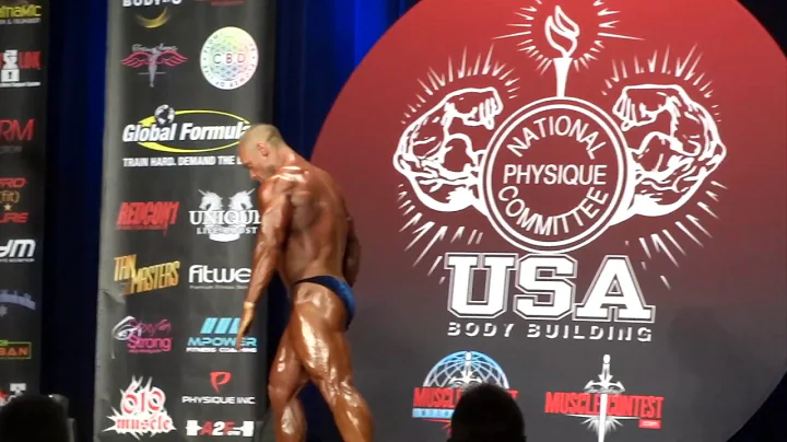 45 SECONDS PREJUDGING POSING ROUTINE - 2019 NPC Gold Coast Muscle Classic - video 1