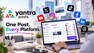 Details Write Once, Post Everywhere with an AI Agent | Yantra Social News
