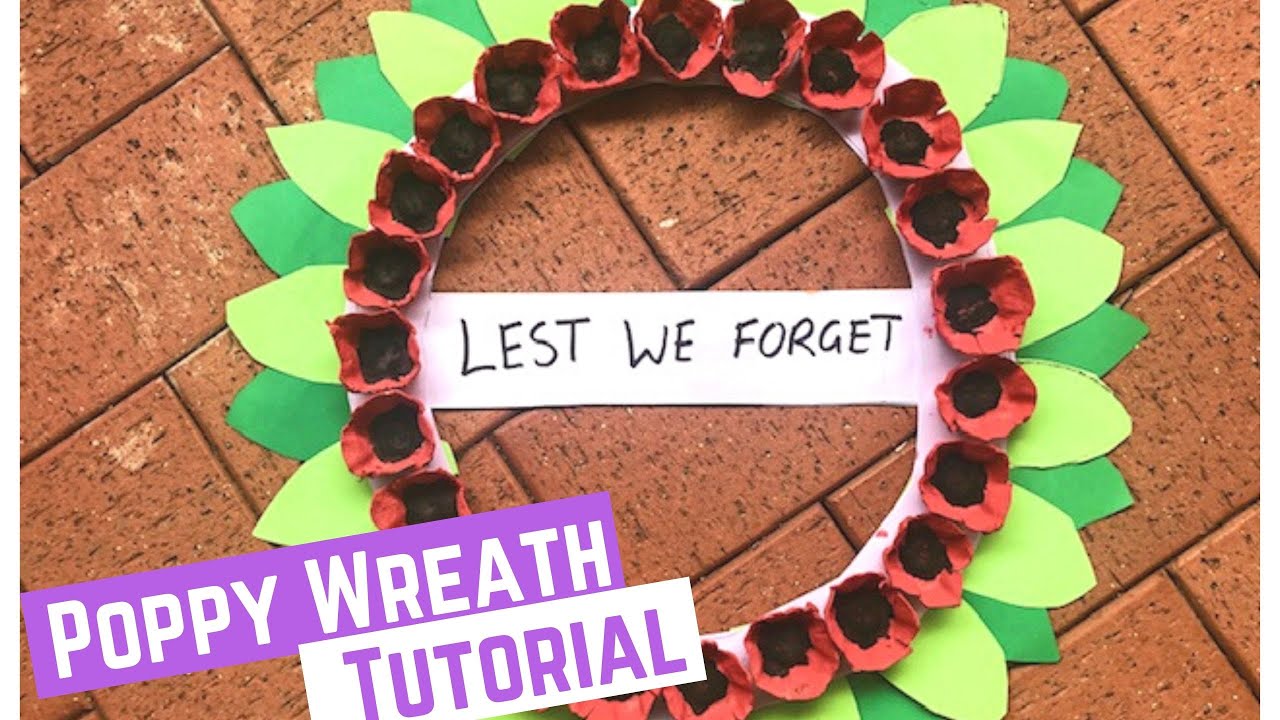 Poppy Wreath Tutorial