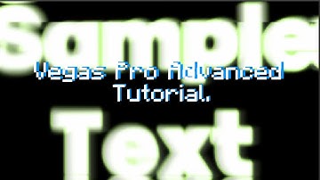 Zoom In Shaking Effect Text | Advanced Sony Vegas Pro Tutorial (AE Inspired)