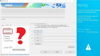 Samsung ODIN3 - Flash, NAND Erase, Repartition PL screenshot 3