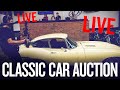 LIVE CLASSIC CAR AUCTION - SUNDAY 27 JUNE 2021