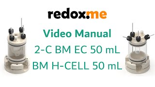 Bottom Mount Electrochemical Cells, 50 mL - 2-C BM EC 50 ML & BM H-CELL 50 ML