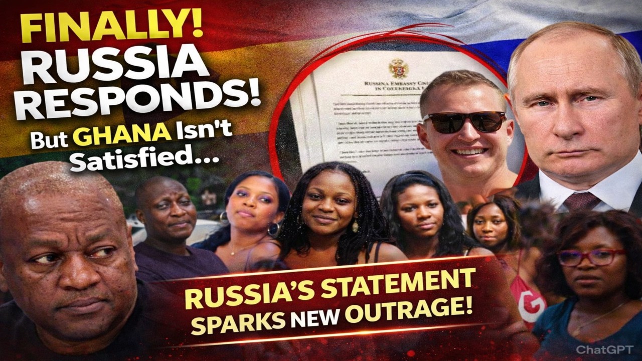 Россия наконец-то отреагировала на вирусные видео Яйцеслава в Гане!