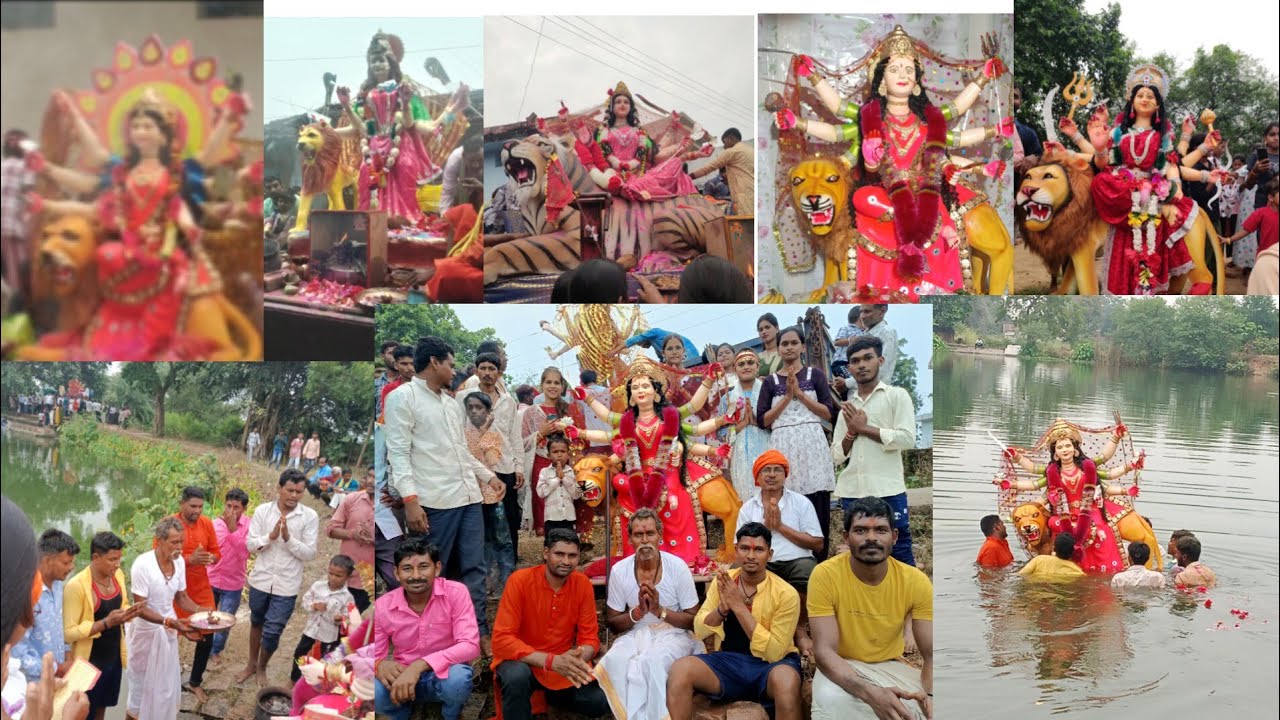 दुर्गा विसर्जन 2025 सिर्रीकला🥳♥️