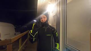 Night Scuba Diver - Just 12 Yrs Old - Did Not See The Shark