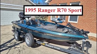 1995 Ranger R70 Sport Bass Boat