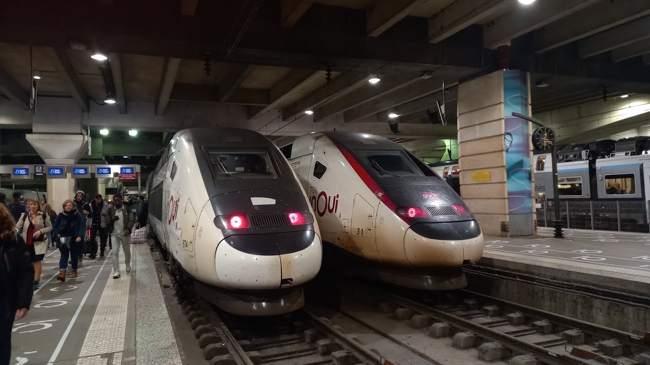Voyage à bord d'un TGV Inouï n°874 de Laval à Le Mans #tgvinoui #sncf #laval #lemans