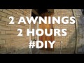 Outside door awnings | GoPro Time lapse | #DIY 4 March 2017 Outside door awnings | GoPro Time lapse | #DIY 4 March 2017