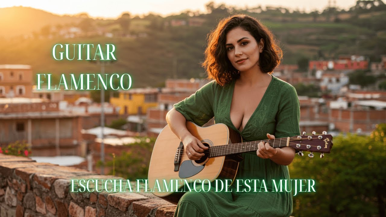 🌅 Sunset Flamenco – Latina Guitar by the Sea