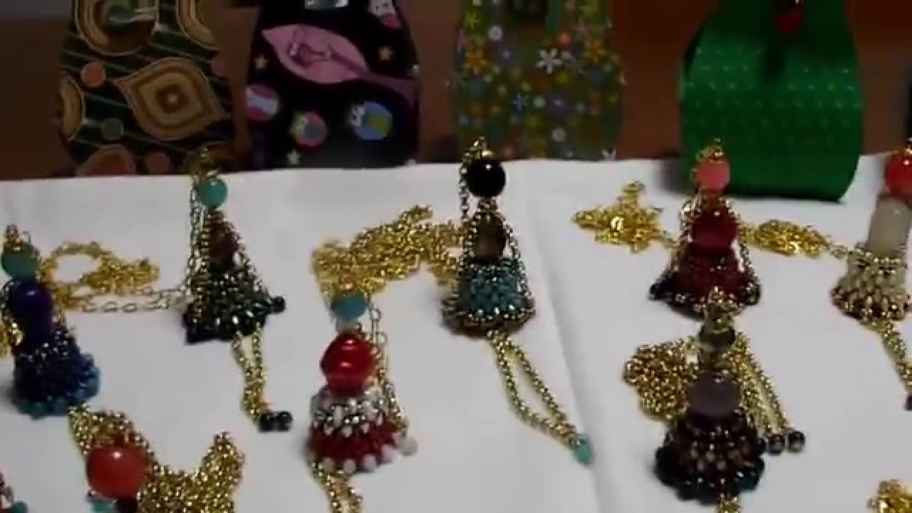 TANTE BAMBOLINE -BEADED DOLLS