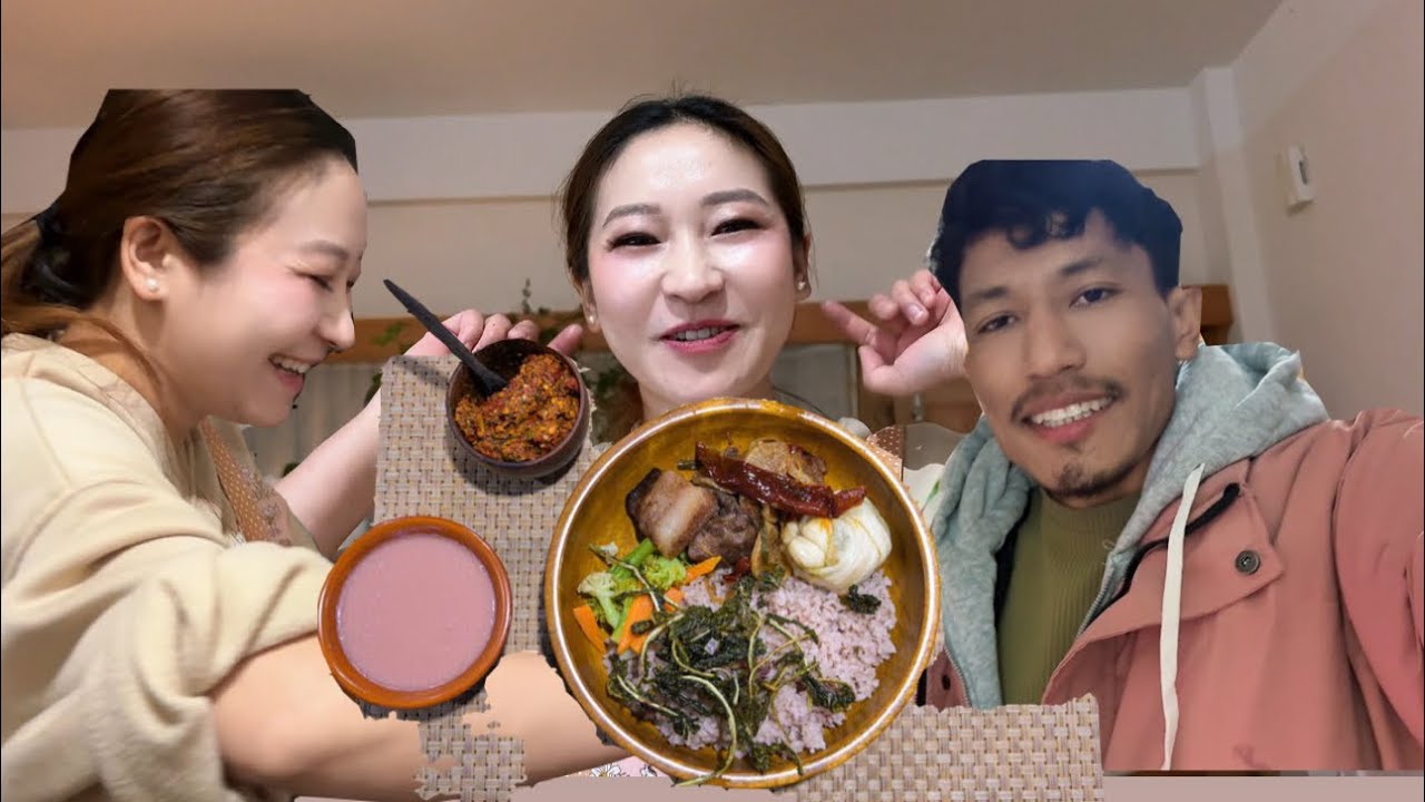 Special dinner at @Junuseewang’s Home 