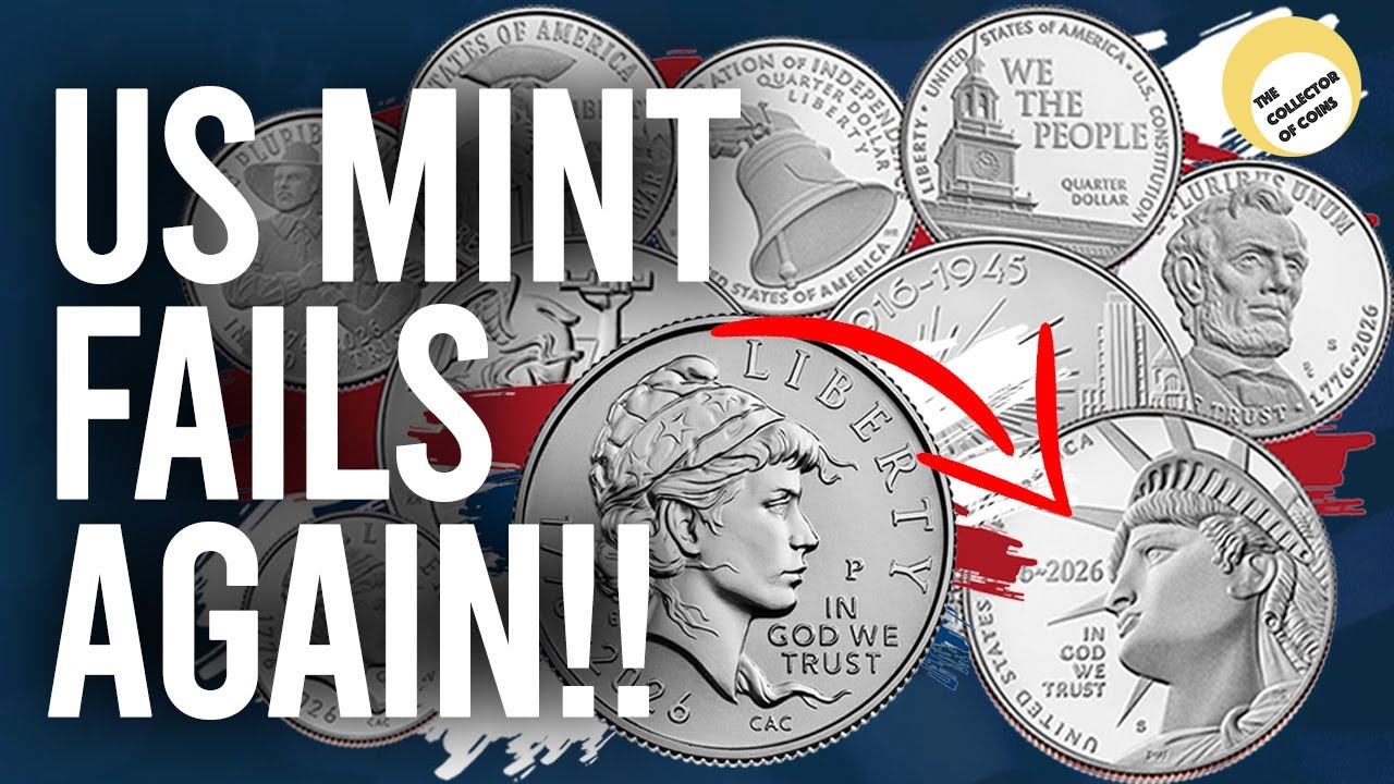 Коллекционеры НЕДОВОЛЬНЫ дизайном монет 2026 года.