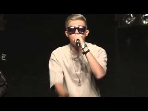 150920 올포스원 랩몬스터 talk (친구들을 불렀는데 왜 안나오지?) + 부끄부끄