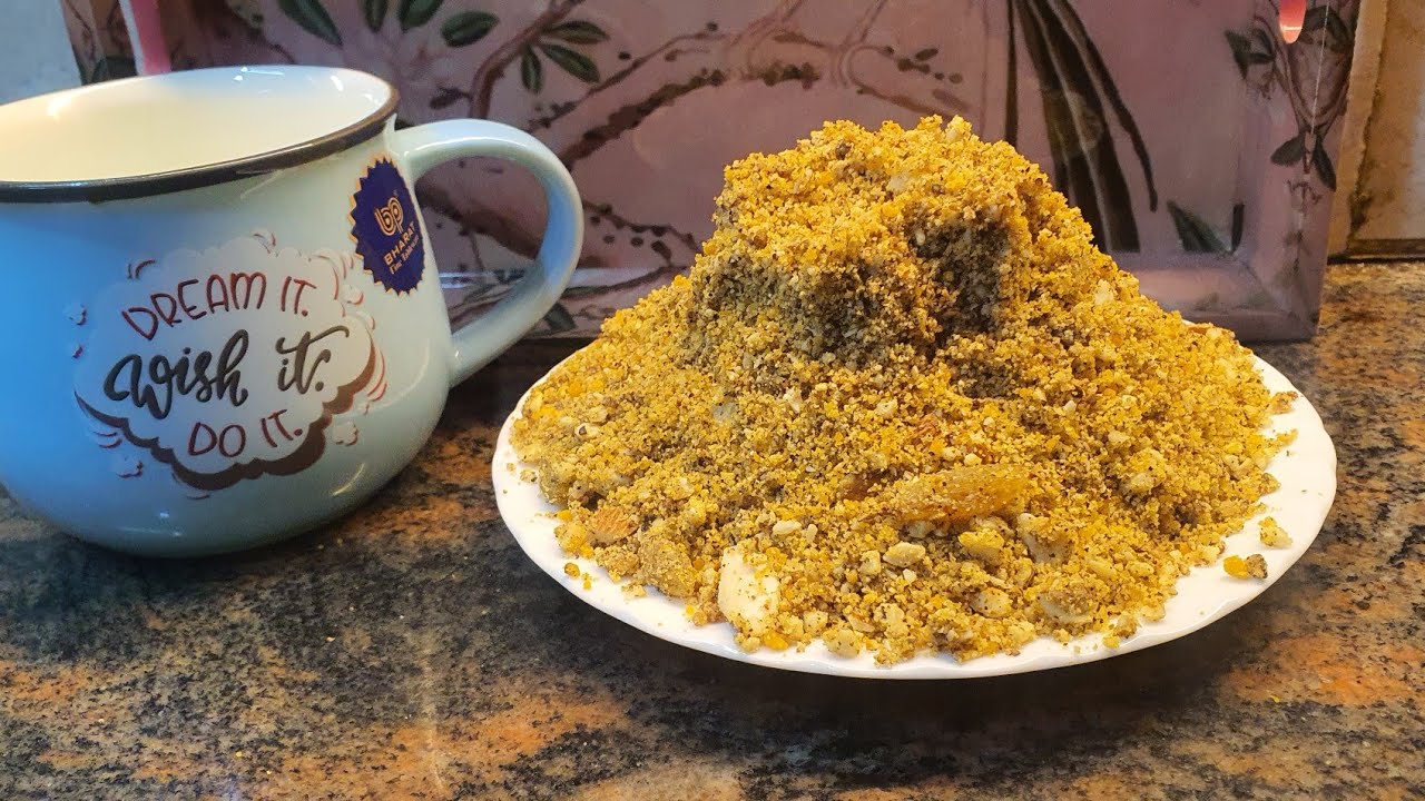 🌾 Traditional Panjiri Recipe | Kali Dal, Moong Dal, Channe & Dry Fruits 😍 No sugar ❌️ Only Shakkar