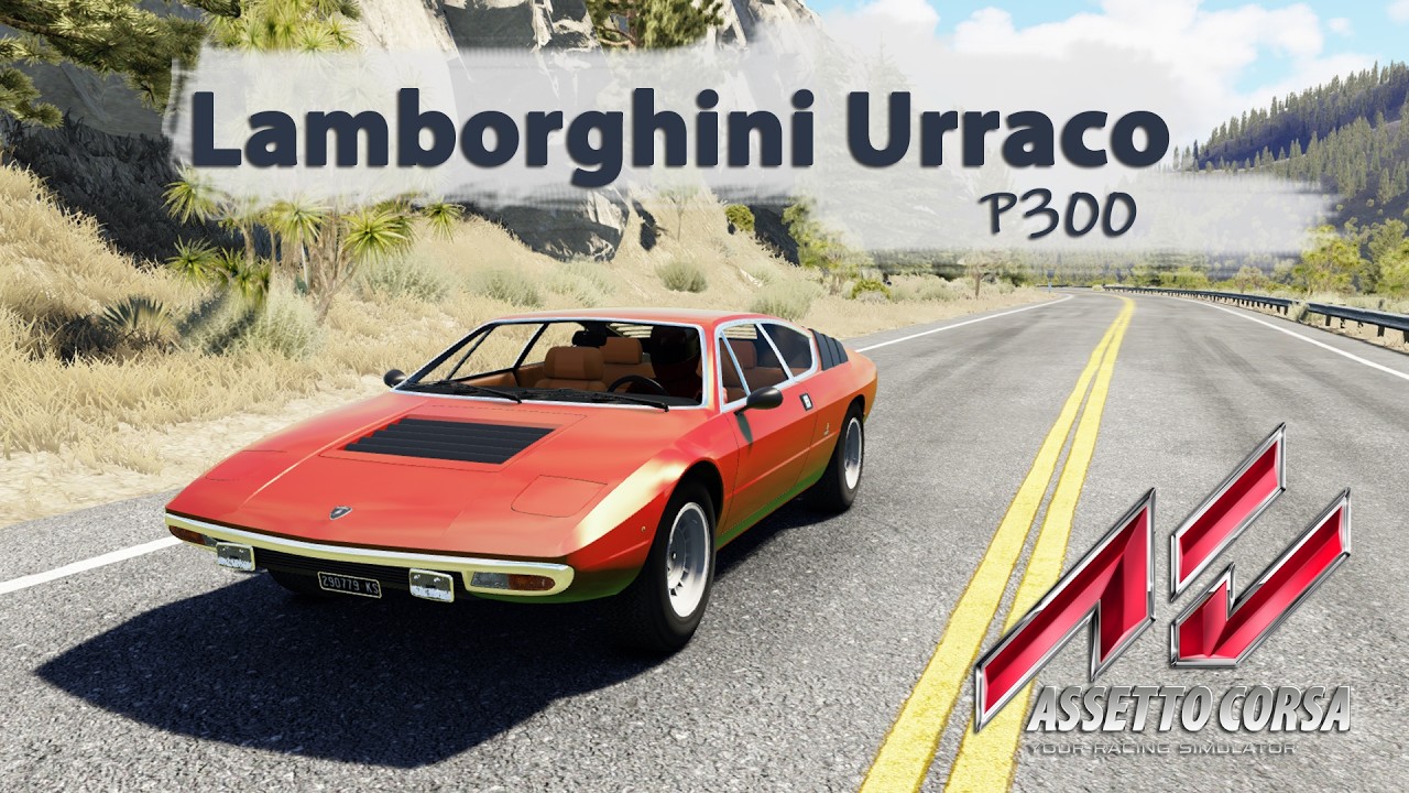 Lamborghini Urraco P300 gameplay video