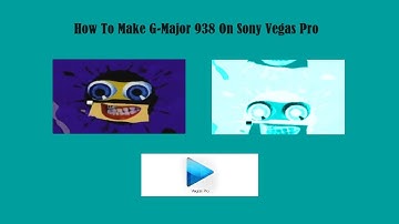 How To Make G-Major 938 On Sony Vegas Pro (New Effect)
