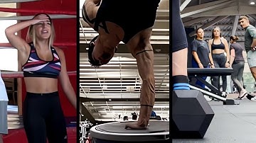 Scaring People in The Gym With Calisthenics #77