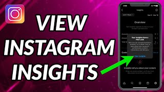 How To View Instagram Insights On iPhone