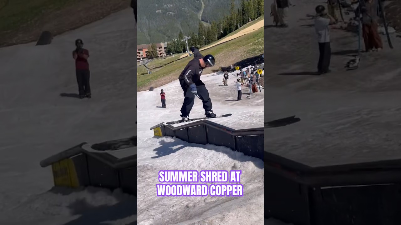 Summer Snowboarding with Teamrider Grant Giller 🤩 