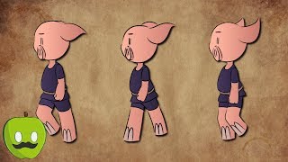 Opentoonz 1.3 - WALK CYCLE PROCESS [Timelapse]