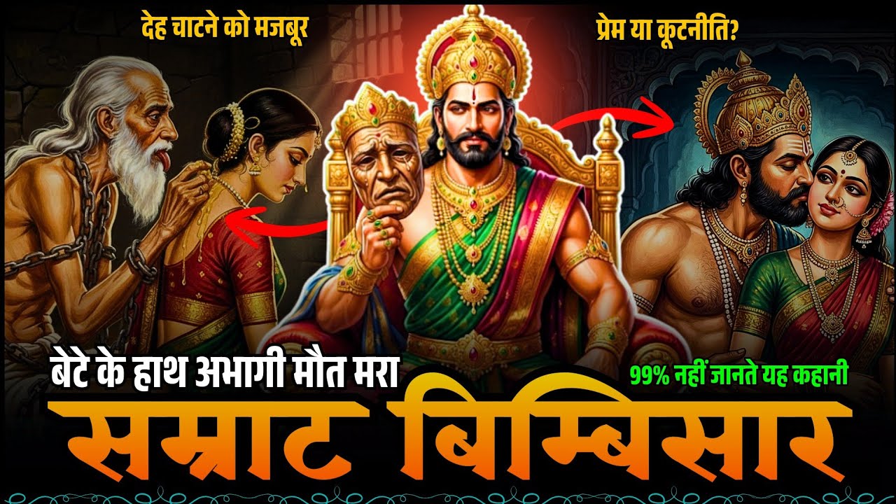 पत्नी की देह से शहद चाटने को मजबूर सम्राट बिम्बिसार की कहानी Magadh's Emperor Bimbisara Life Story