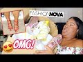 TRYING SHOES FROM FASHION NOVA | What are those?!!!