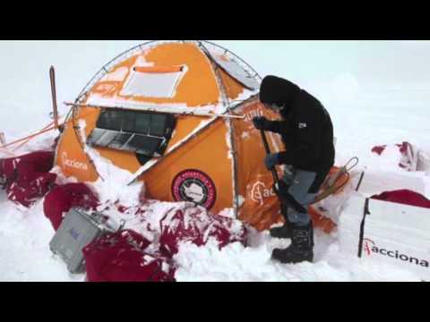 Navidad desde la Antártida con la expedición ACCIONA Windpowered Antártica