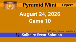 Pyramid Mini Game #10 | August 24, 2026 Event | Expert