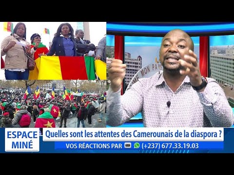 LA QUESTION DE LA DIASPORA CAMEROUNAISE - ESPACE MINE DU 12 SEPTEMBRE ...