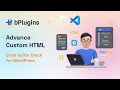 Advance Custom HTML Plugin Overview | Add Custom HTML Anywhere in WordPress