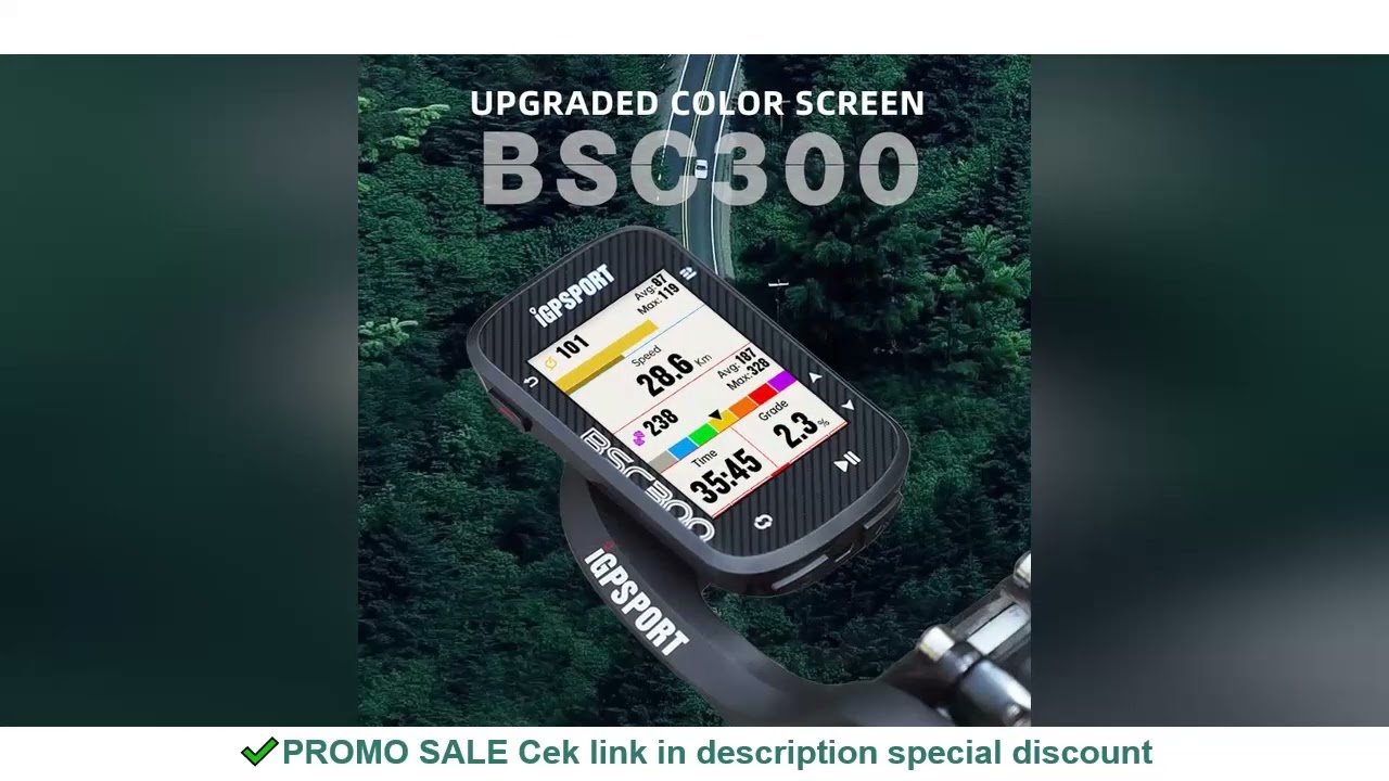IGPSPORT BSC300 Bicycle Computer GPS Global Offline Map Cycling Odometer BSC 300 Support Electronic
