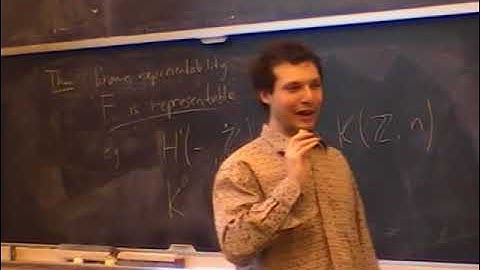A Review of Stable Homotopy Theory  by Saul Glasman   Pre-talbot 021313 mp4