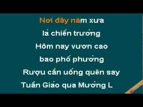 Loi Yeu Gui Noong Karaoke - Bonneur Trinh - CaoCuongPro