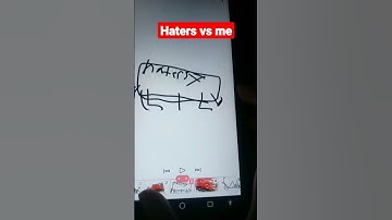 haters vs me | flipaclip | meme