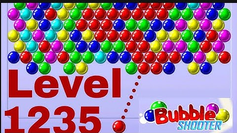 Bubble shooter game level 1235 winnn @yara gamer248