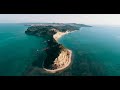 ALBANIA: Cape of Rodon from Drone [4k]