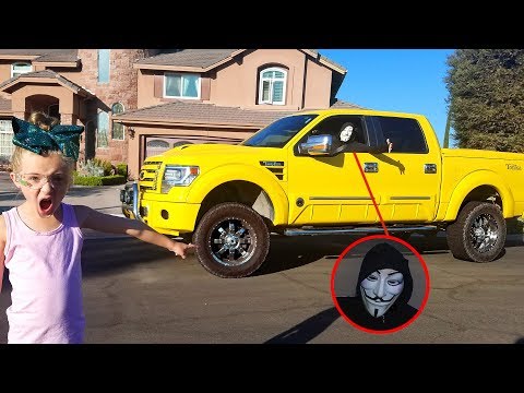 Game Master Caught on Camera Stealing My Dad's Yellow Tonka Truck!