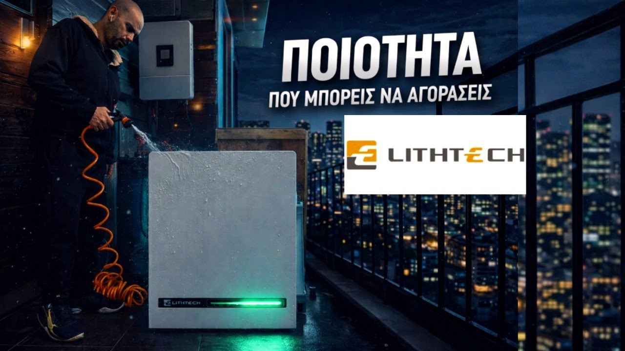 LITHTECH 51/200 – Mπαταρία φωτοβολταϊκού ΦΘΗΝΗ, ΑΔΙΑΒΡΟΧΗ, ΤΙΜΙΑ  | 10 ΧΡΟΝΙΑ εγγύηση
