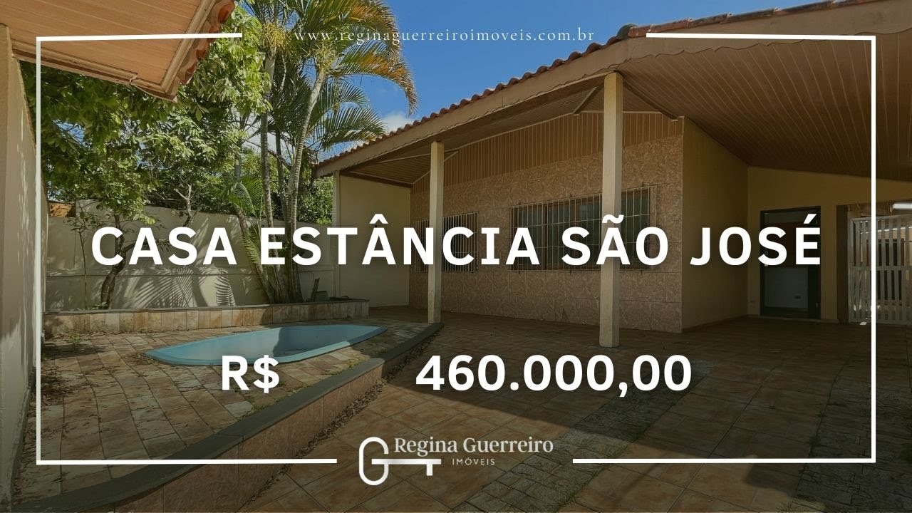 🏡 Casa à venda em Peruíbe – Bairro Estância São José  I R$ 460.000,00