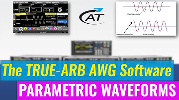 The Parametric Waveforms | True-Arb AWG Software Tool